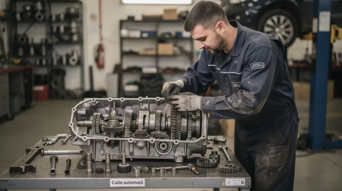 Cutie automata Audi A6 C7 verificata pe banc pentru probleme S tronic si Multitronic in Brasov