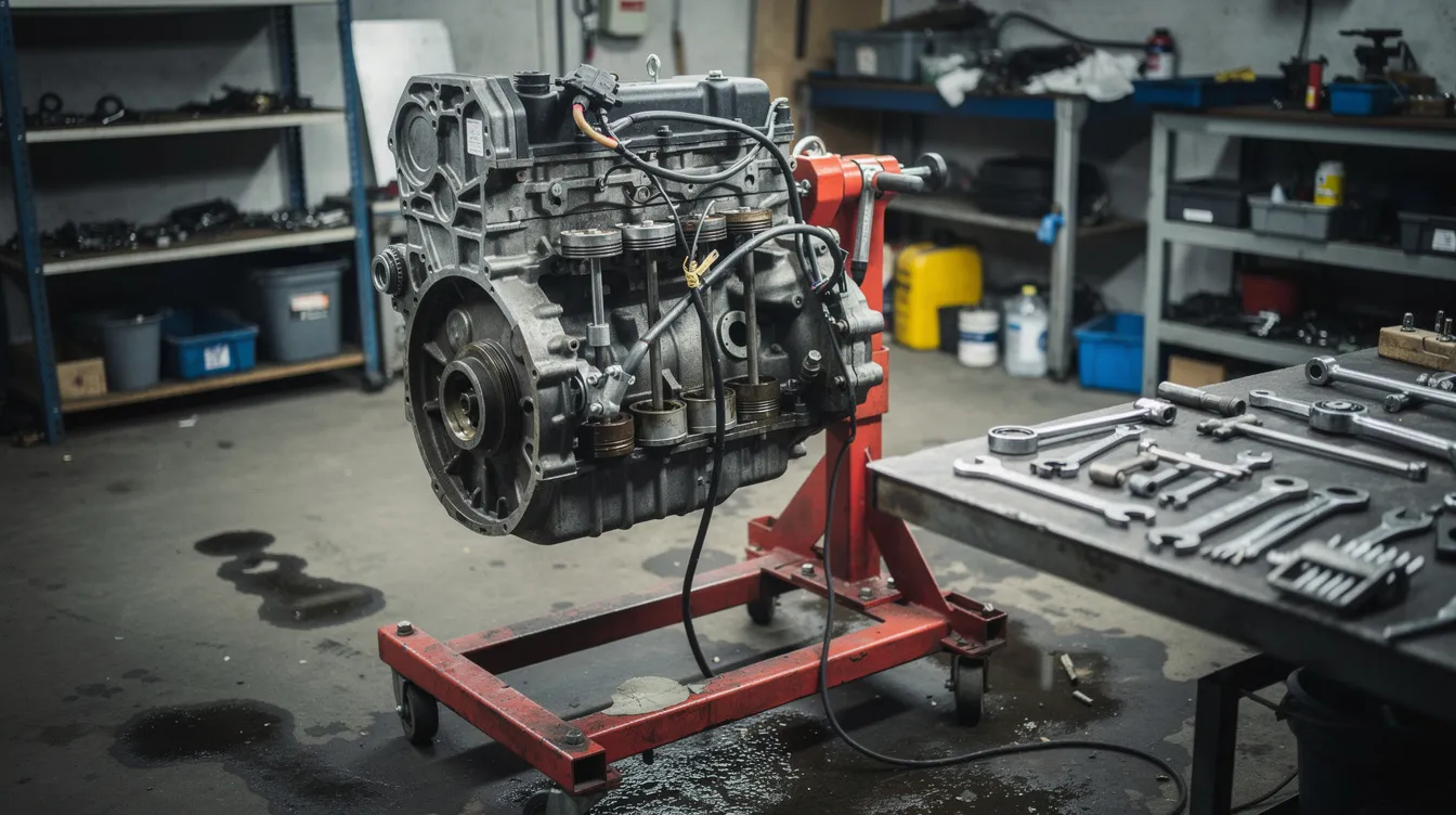 Motor Audi Q5 8R verificat in service auto Damianis Brasov