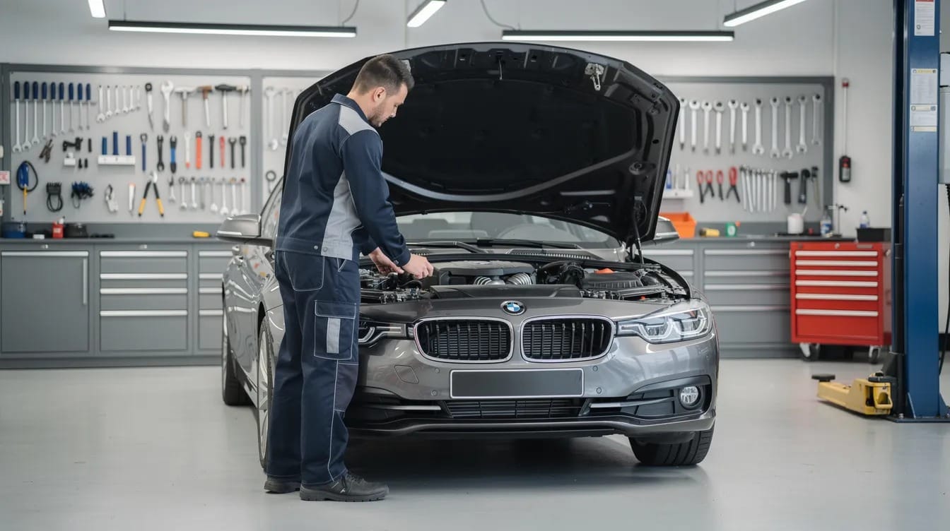 verificare BMW Seria 3 F30 in service Damianis Brasov