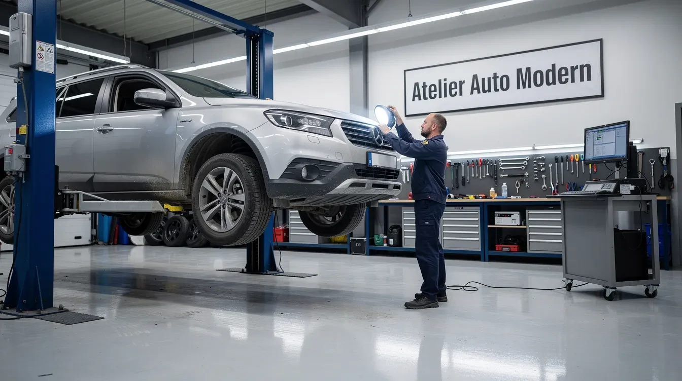diagnostic sistem AdBlue si SCR intr-un service auto modern din Brasov