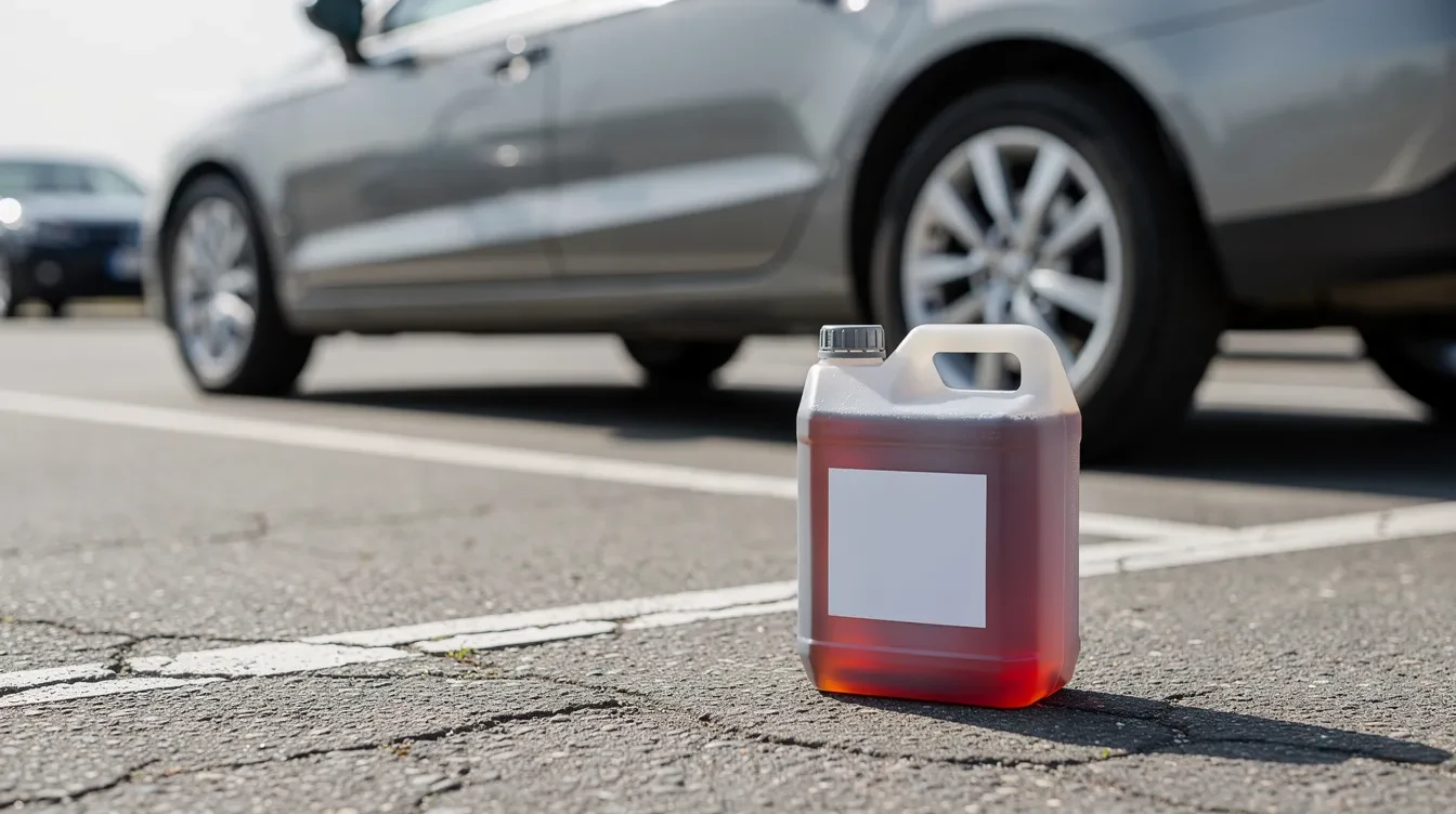 bidon cu lichid AdBlue pentru masini diesel moderne