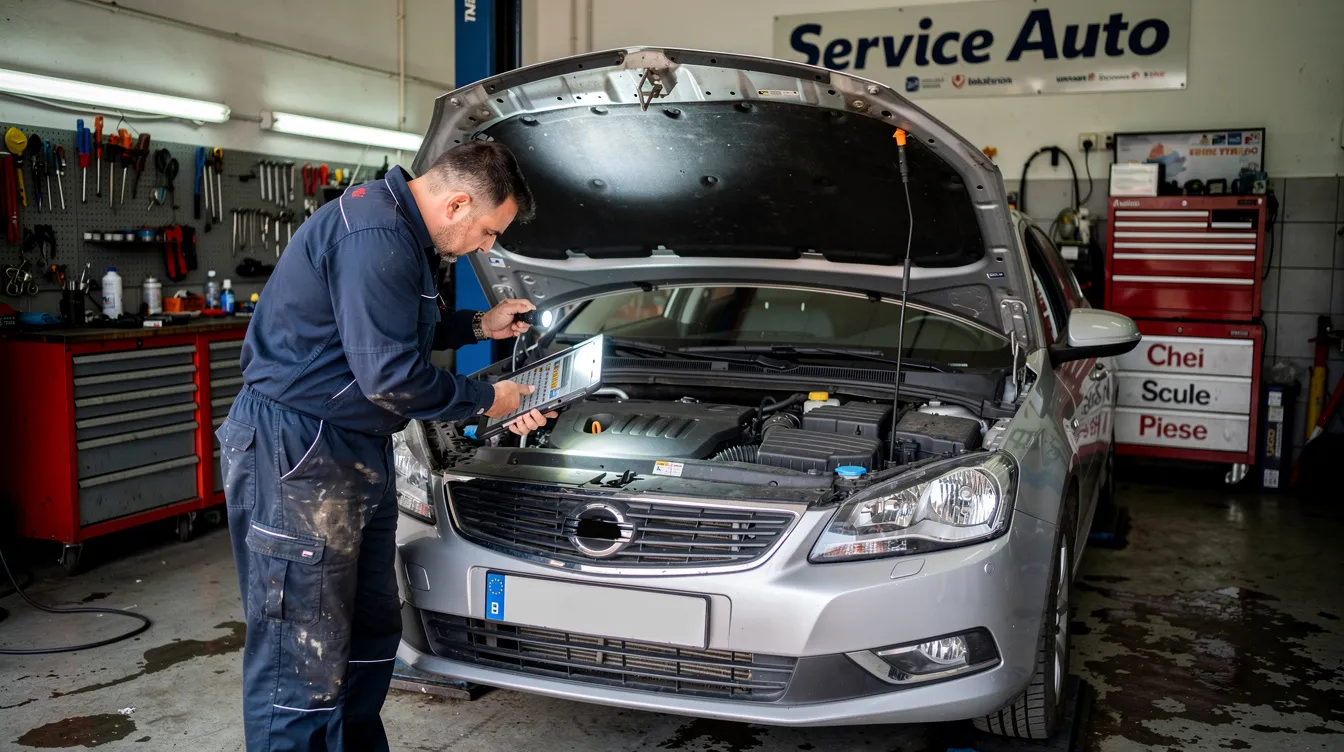 mecanic verifica distributia auto in service Damianis Brasov