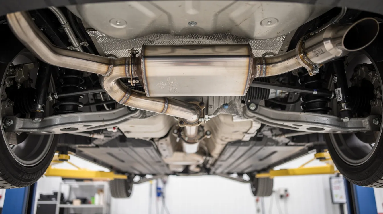 filtru particule diesel DPF pe sistemul de evacuare al masinii