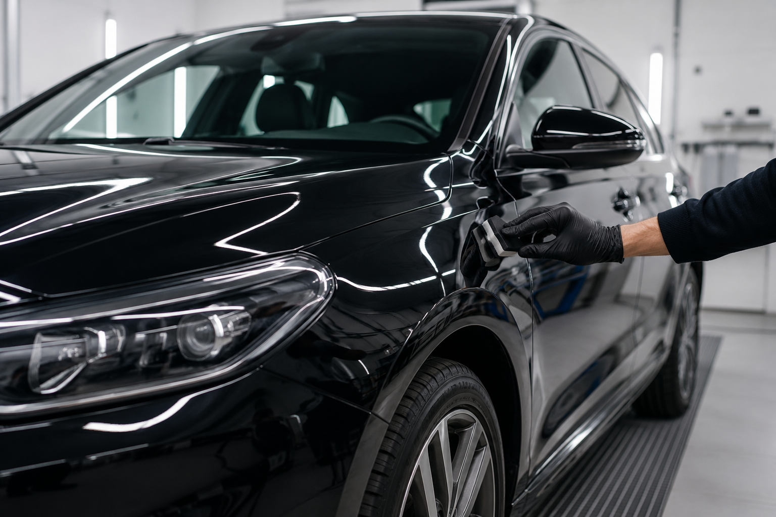 vopsea auto protejata dupa vopsire profesionala in service