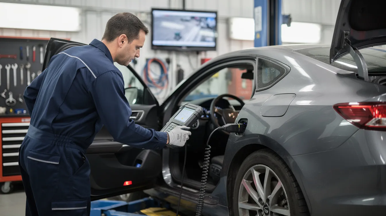 diagnoza computerizata efectuata la Damianis Service Auto Brasov