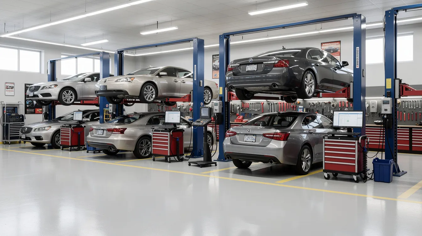 atelier profesional Damianis Service Auto Brasov cu echipamente de diagnoza