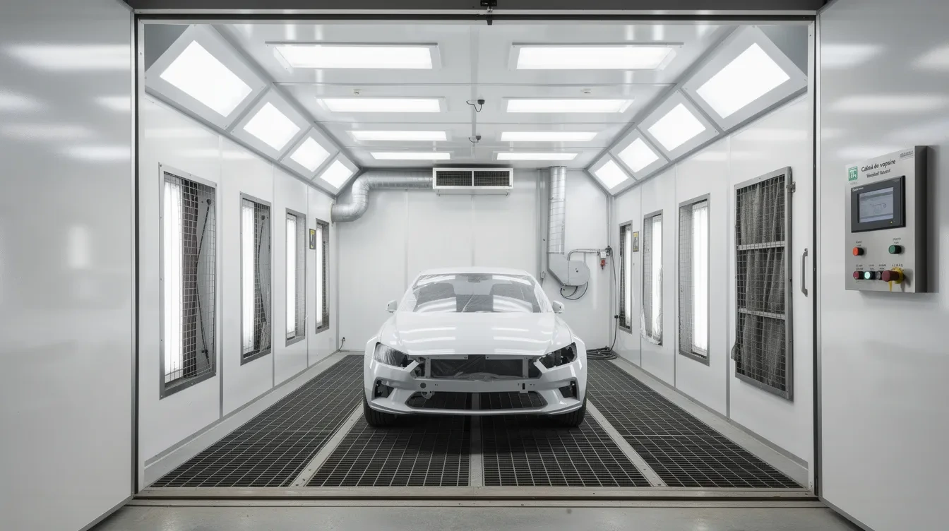 cabina profesionala pentru vopsitorie auto Brasov