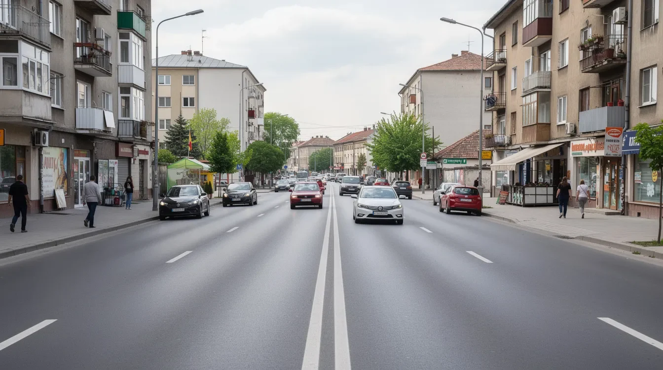 drum din Gemenii Brasov spre Damianis Service Auto