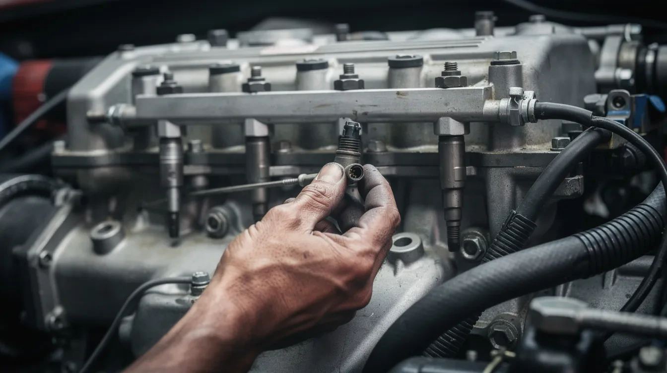 injector motor Renault verificat in service auto Brasov