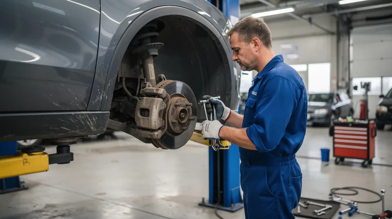 reparatii auto si verificare frane pentru clienti din Racadau Brasov