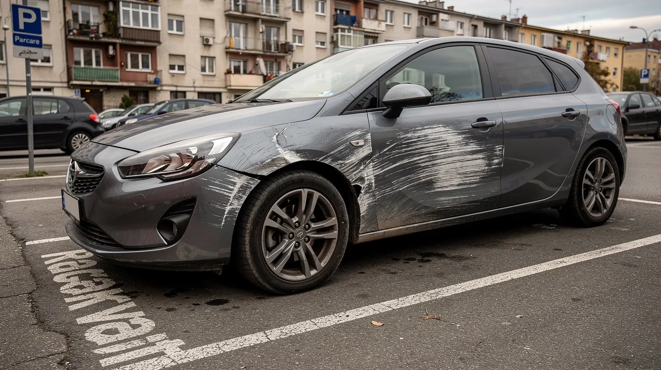 masina cu zgarieturi pe caroserie pentru reparatii vopsea auto Brasov