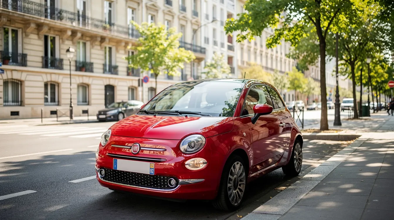 Fiat 500 la service auto Damianis Brașov
